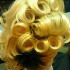 Side Curls Updo
