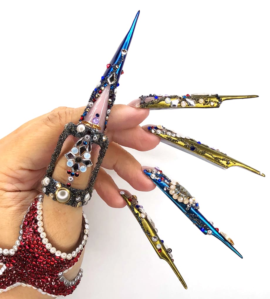 NTNA S. 6 Pre-Challenge #2: Luxury Nail Art (Kelsey)