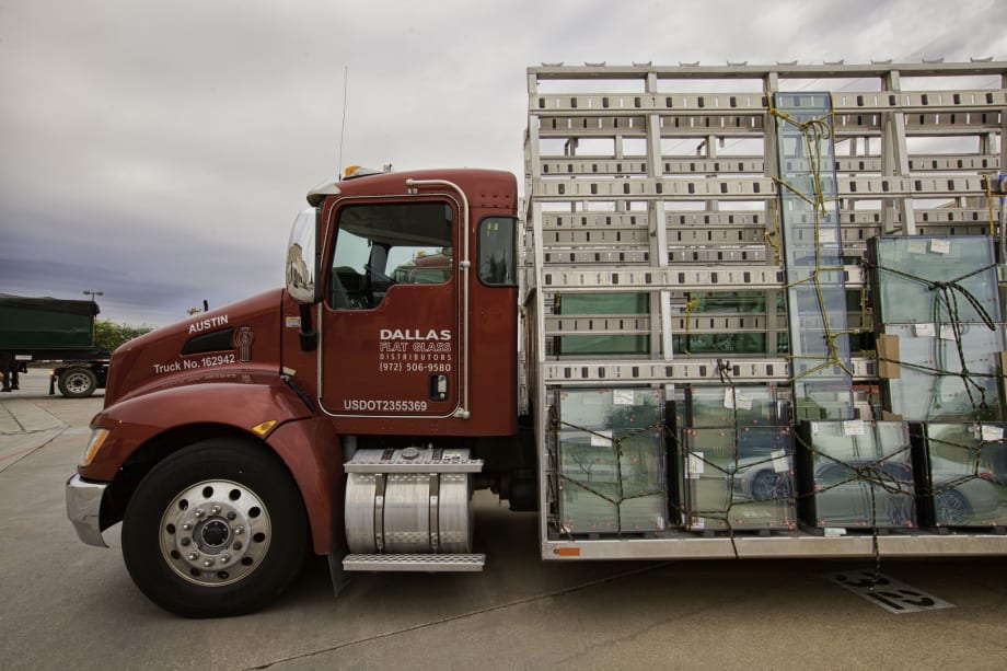 Texas Glass Distributor Doubles Productivity With Class 6 Truck
