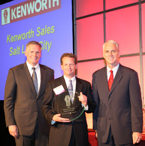 Kenworth Sales Receives Used Truck Dealer Award