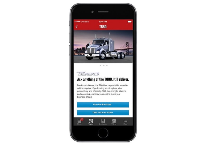 Kenworth Launches Essentials App for Mobile Devices