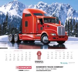 New 2009 Kenworth Calendar