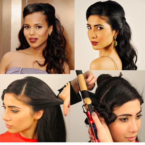 HOW-TO: Classic Half-Up Half-Down Style