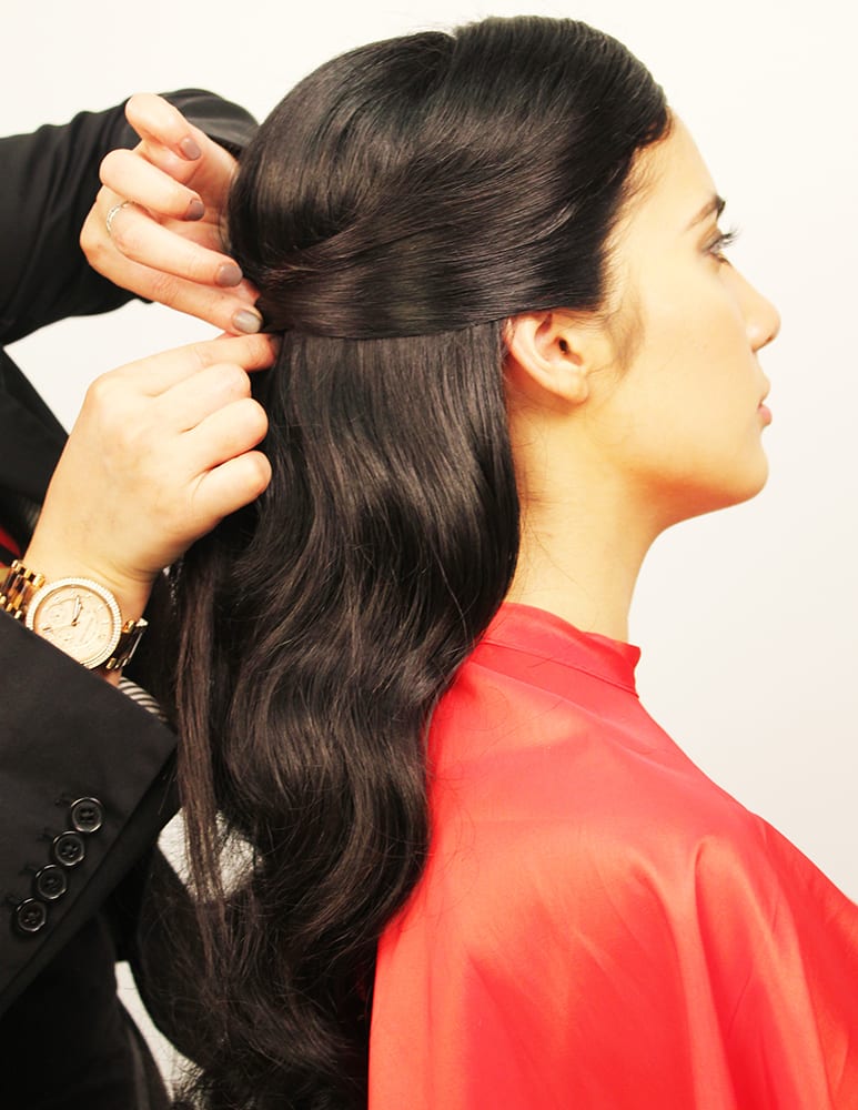 HOW-TO: Classic Half-Up Half-Down Style