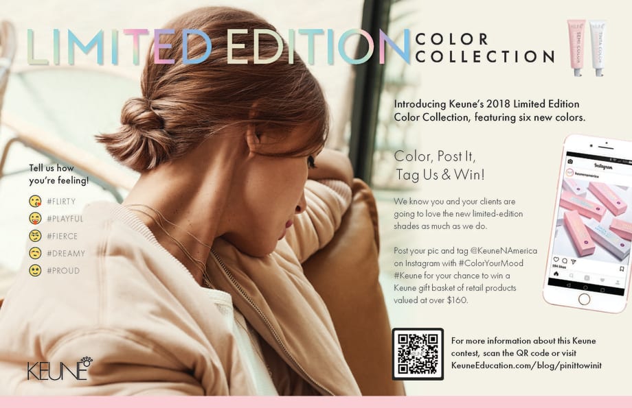 Color Your Mood with Keune's New Limited-Edition Collection