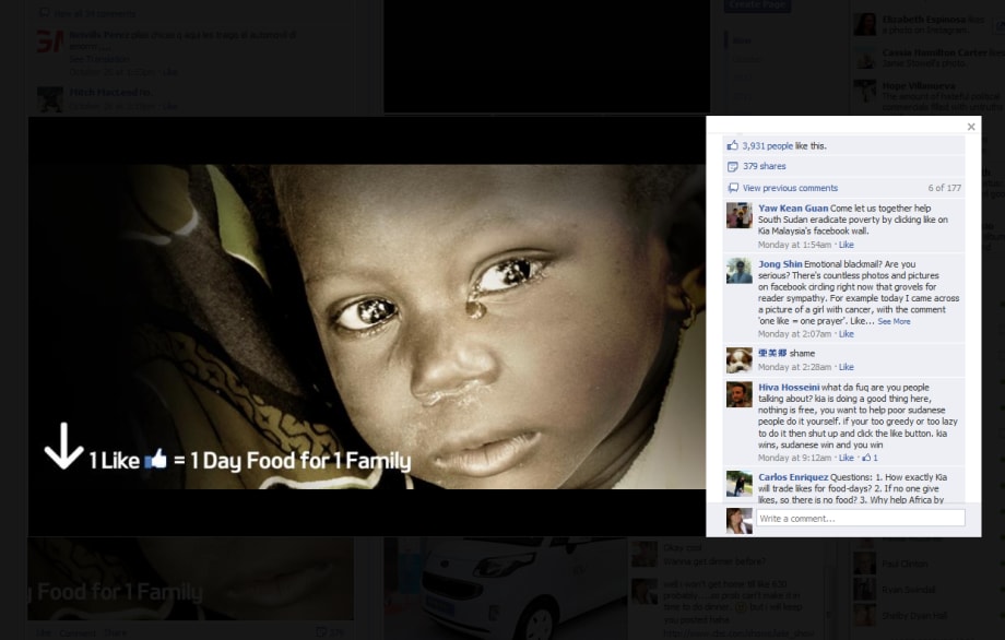 Kia Upsets Facebook Fans With EndPoverty Campaign