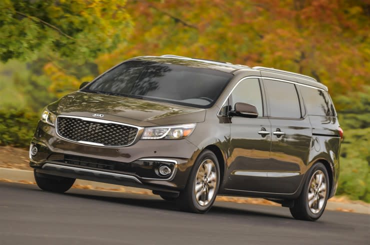 Kia Sedona Captures 5-Star Overall Safety Score