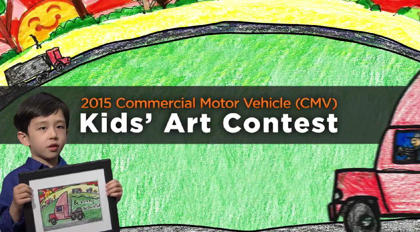 FMCSA Art Contest Promotes Seatbelt Safety