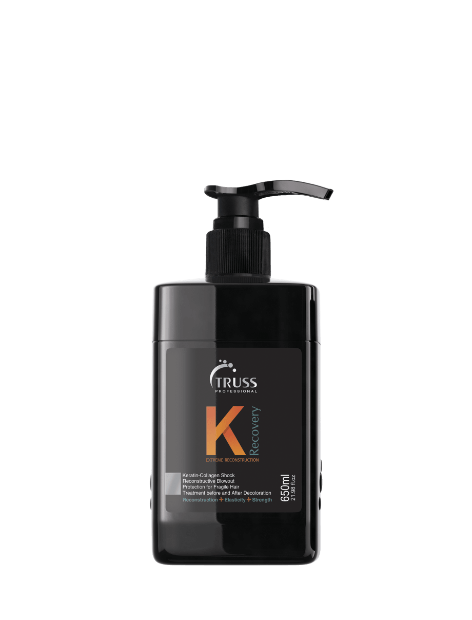 How Truss Professional's K Recovery Treatment Repairs Hair