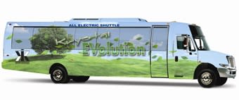 Krystal Infinity Debuts New Electric Shuttle Bus