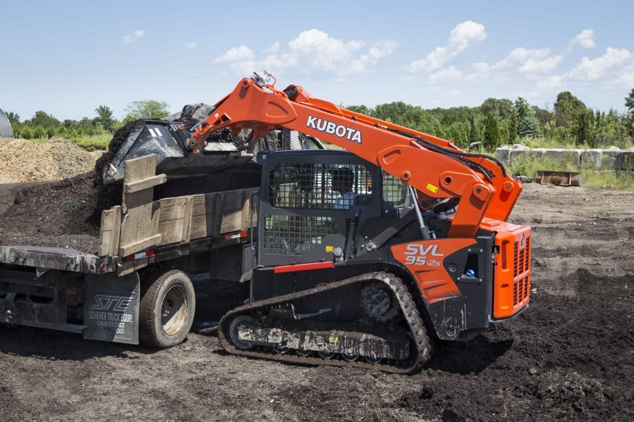 Kubota's Compact Track Loader Provides Multitasking Muscle