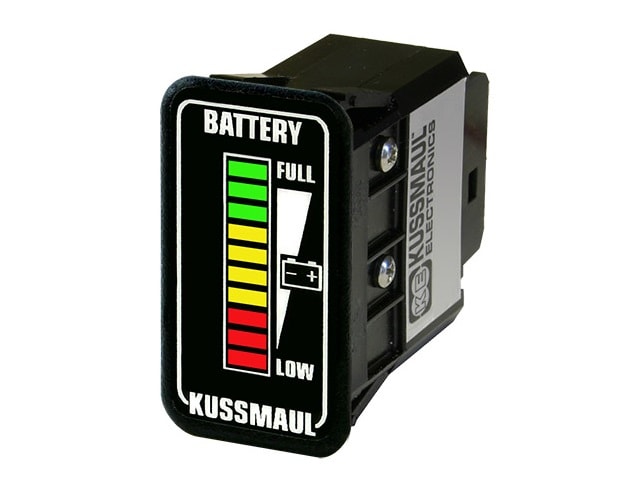In-Cab Display Shows Battery Status