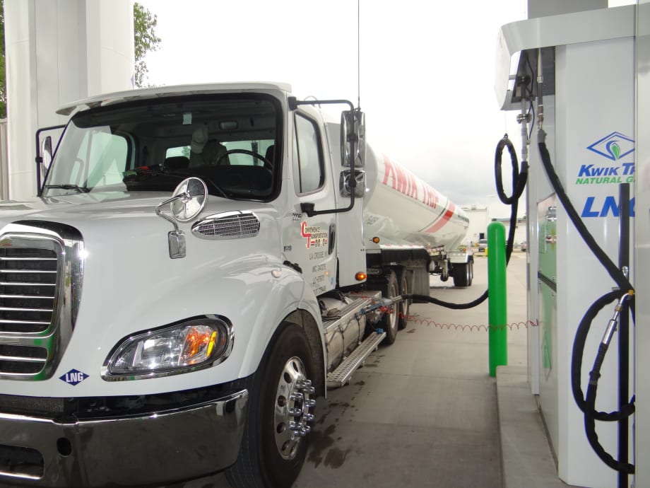LNG: Kwik-Trip Inc. runs both LNG and CNG