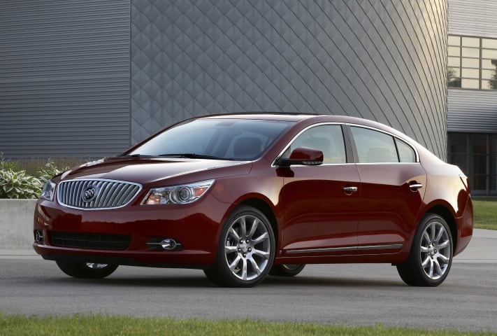 2010 Buick LaCrosse Named IIHS Top Safety Pick