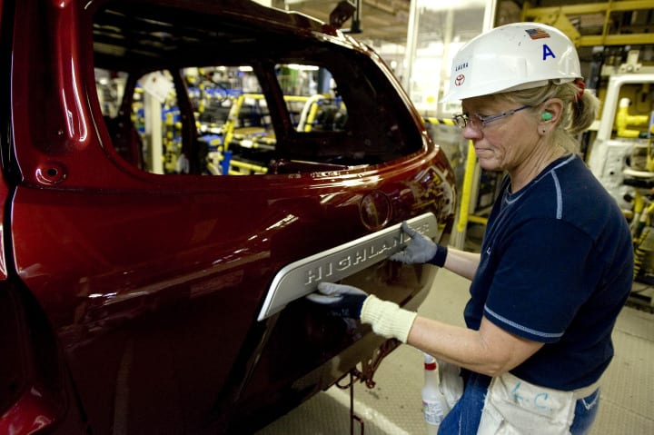 Toyota Begins Highlander Production in Indiana