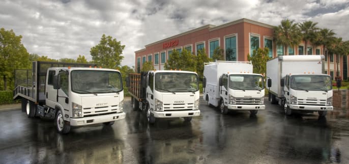 Isuzu Begins Production of Medium-Duty Diesel Engines