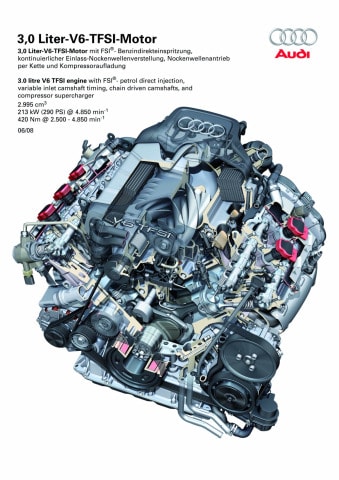 Audi Introduces Lighter, More Efficient 3.0L V-6 Turbodiesel