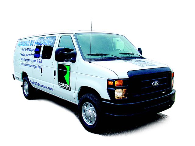 Roush Offers Propane-Fueled Ford E-Series Vans