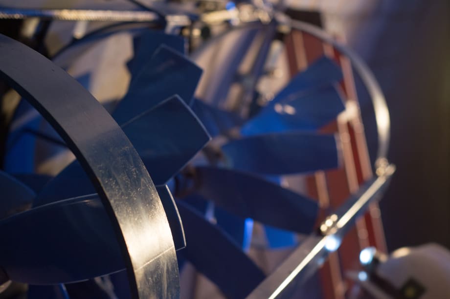 Turbine generates energy from L.A. Metro subway airflow