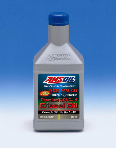AMSOIL Introduces Fuel Efficient, Extended Life Synthetic 5W-40 Premium Diesel Oil
