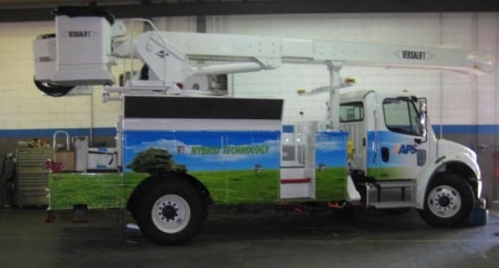 APS Plans Fleet of 250+ Hybrid Trucks by 2020