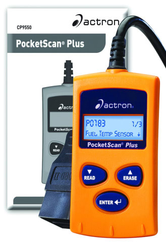 Actron Introduces PocketScan Plus Compact Code Reader