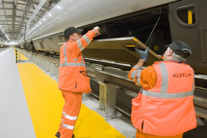 Alstom opens train maintenance facility in the U.K.