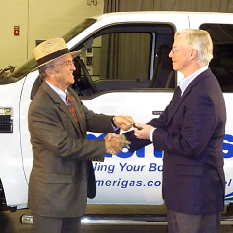 AmeriGas Adds ROUSH Propane-Powered F-250 To Fleet