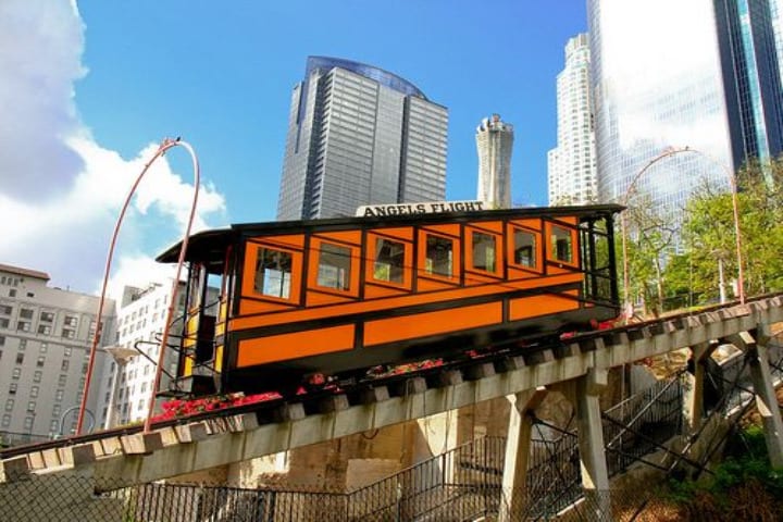 L.A. funicular rail line reopens after nine years