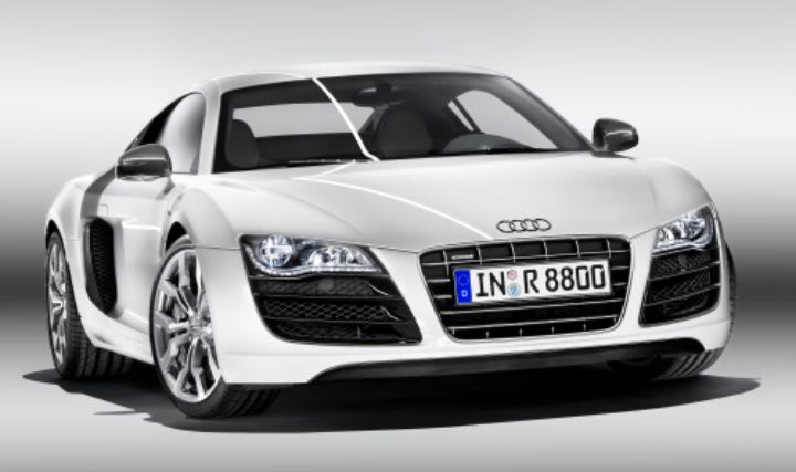 Audi R8 V-10 Is First All-LED Car