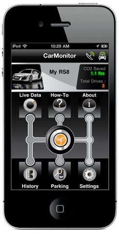 Audi introduces iPhone CarMonitor App