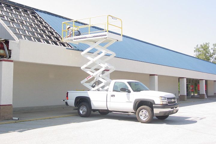 Lift-A-Loft Develops New Truck Mounted Scissors Lift