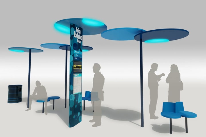 Calif.’s Big Blue to begin bus stop redevelopment