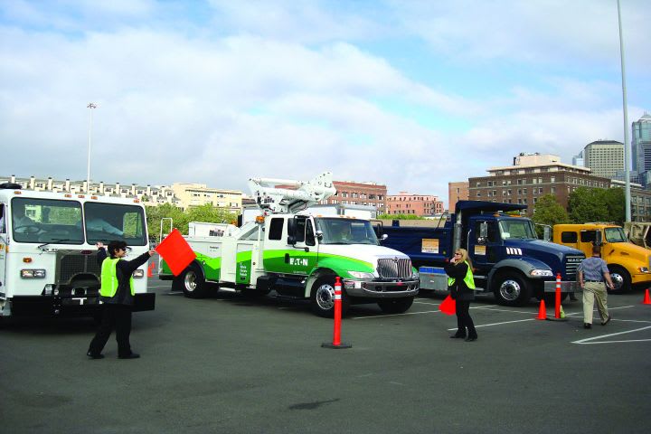 Hybrid Large Trucks: The Road to Viability
