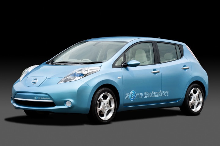Nissan Unveils Electric Car