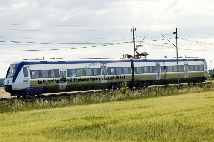 Bombardier, Swedish rail partner for high-speed project