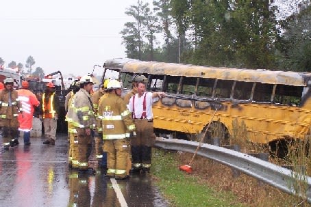 Driver keeps cool in fiery crash
