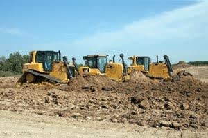 New Caterpillar D6T D7E and D8T Track-Type Tractors