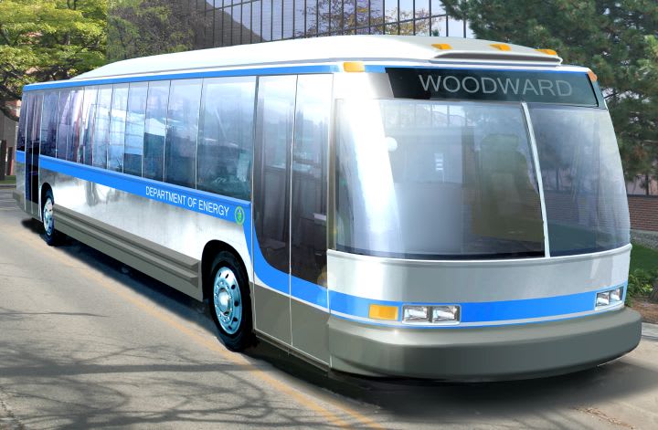 National lab debuts new green technology bus