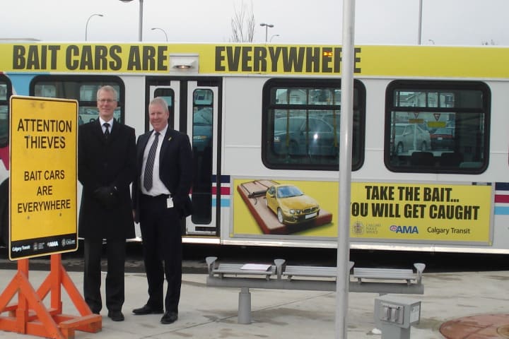 Calgary Transit, Police launch bait car program to deter theft