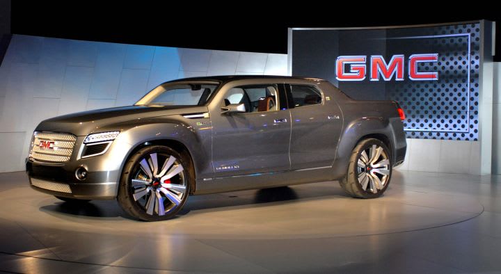 GMC Hybrid Truck Concept Debuts at Chicago Auto Show