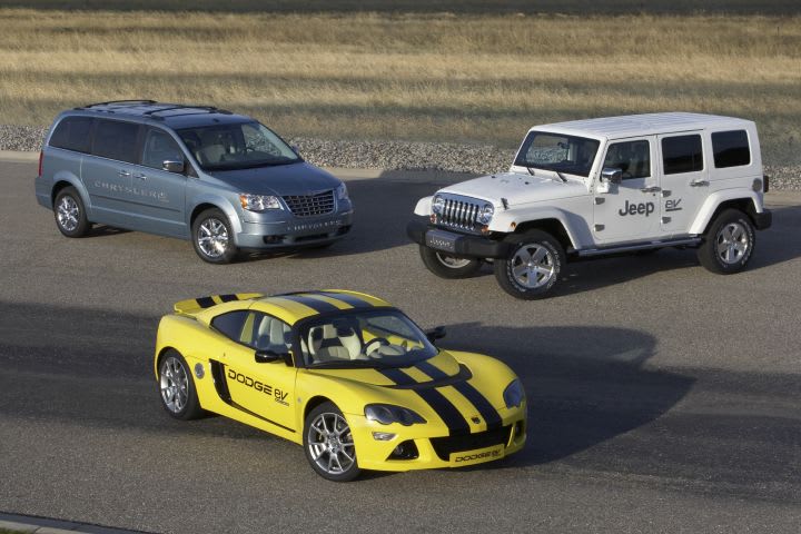 Chrysler Surges Forward with Production-Intent Electric Vehicles