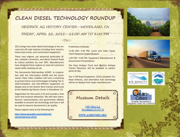 Sacramento Hosts Clean Diesel Tech Workshop