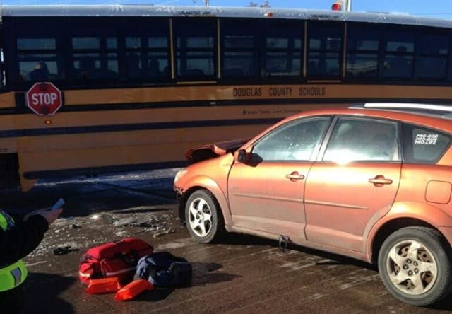 How kids react to a school bus crash