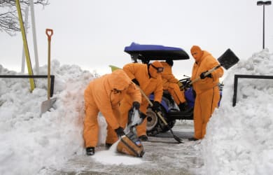 D.C. Metro rail ridership drops due to snowfall