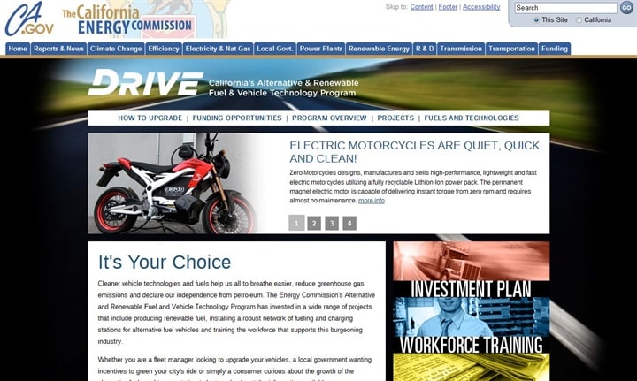 Calif. ‘Drive’ Website Lists Funding Opportunities for Alt Fuels