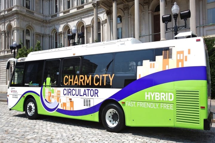 DesignLine equips Baltimore with hybrid buses