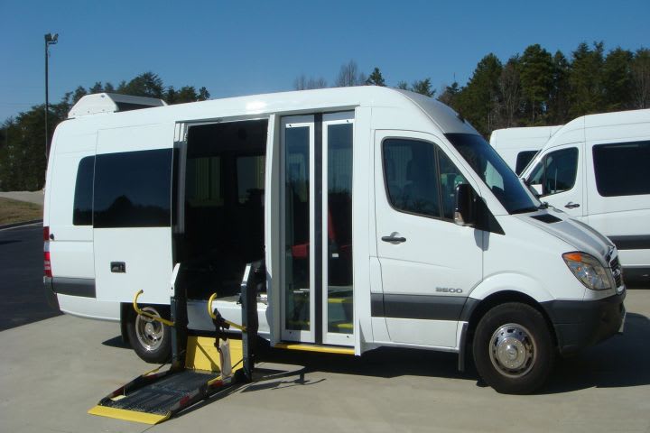 Daimler Buses unveils new Sprinter with side entry lift