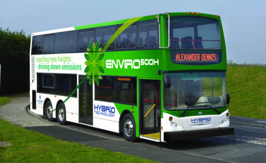 Alexander Dennis unveils double-deck hybrid