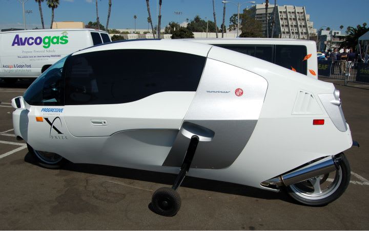 My Ride in the X-Prize Winner (video)